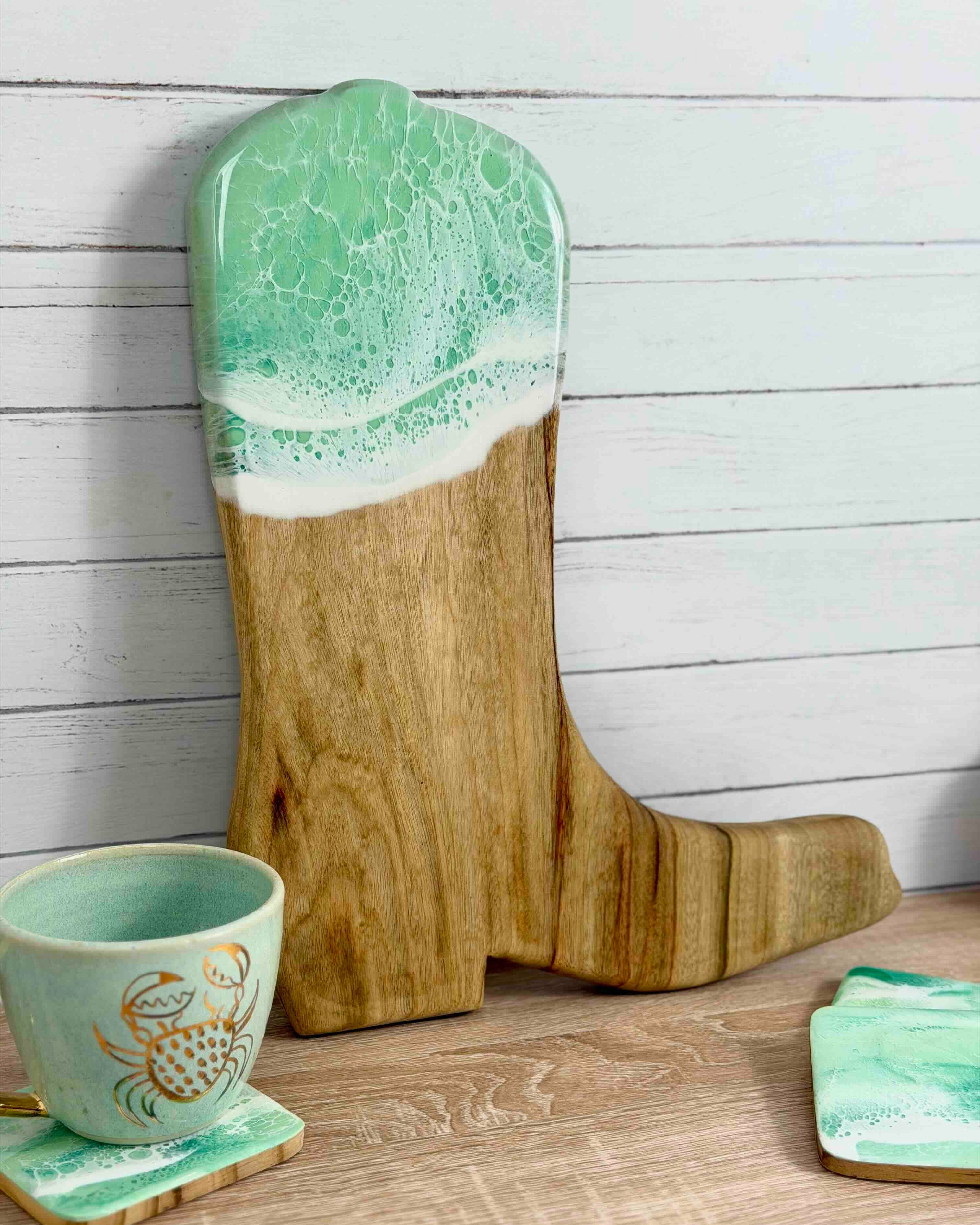 Cowboy Boot Cheeseboard