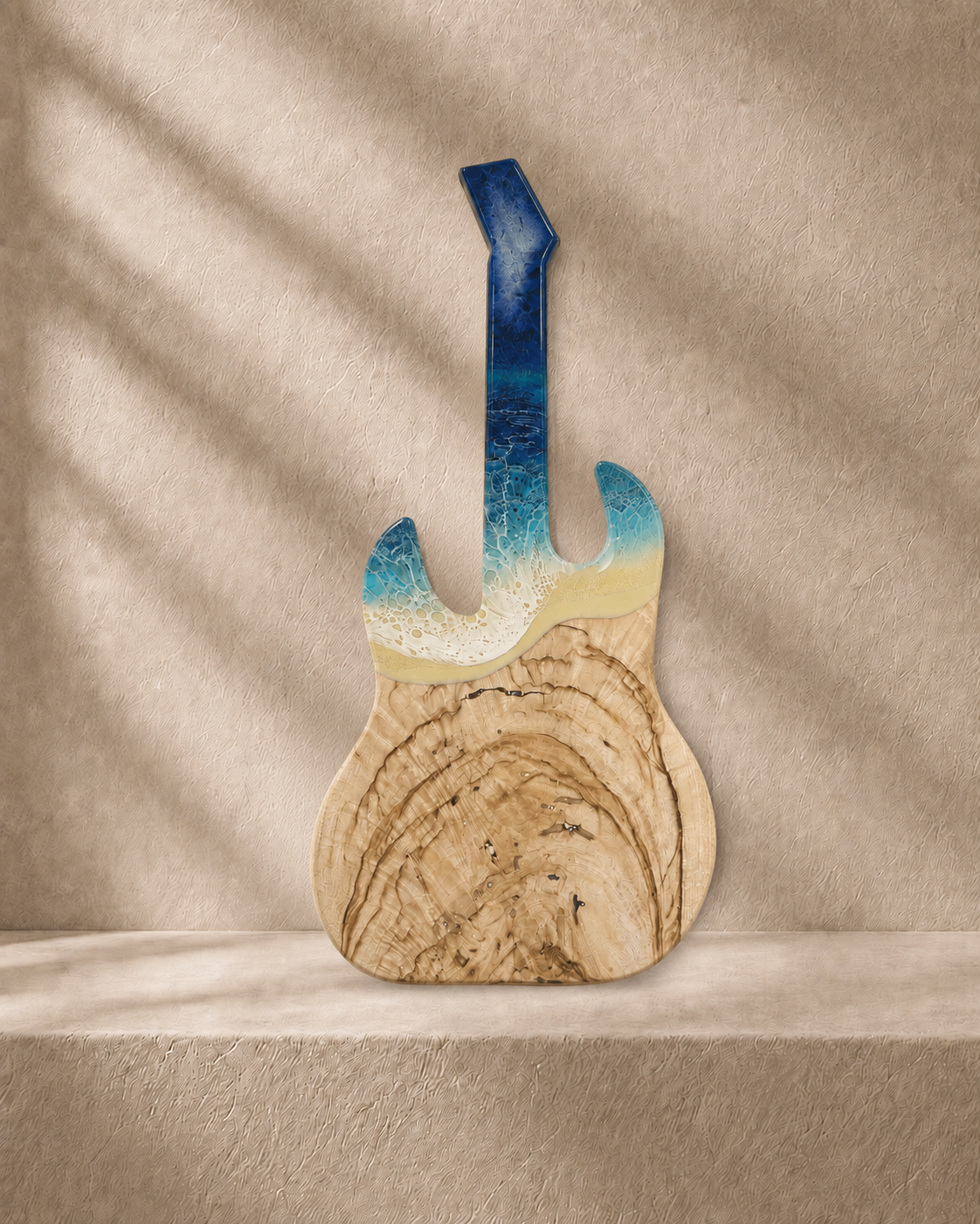 Personalised Electric Guitar Cheeseboard