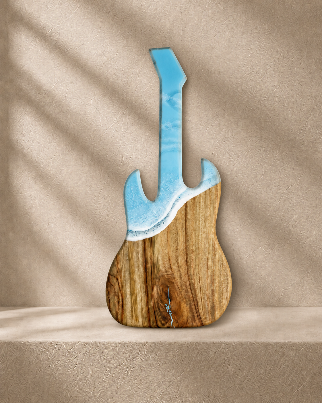 Personalised Electric Guitar Cheeseboard