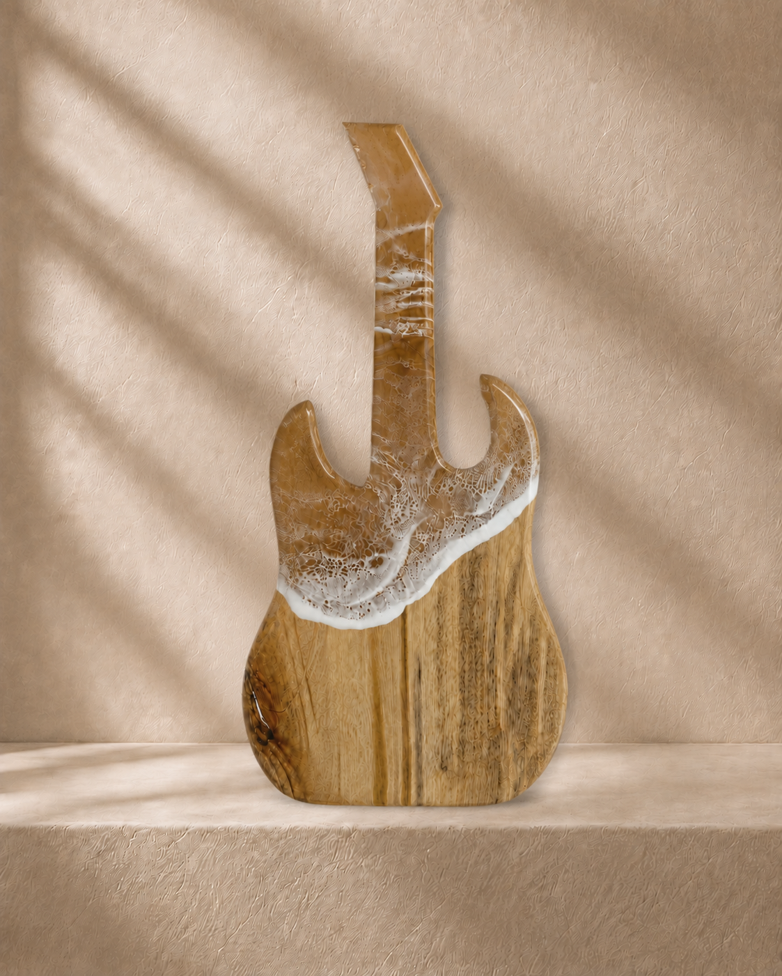 Personalised Electric Guitar Cheeseboard