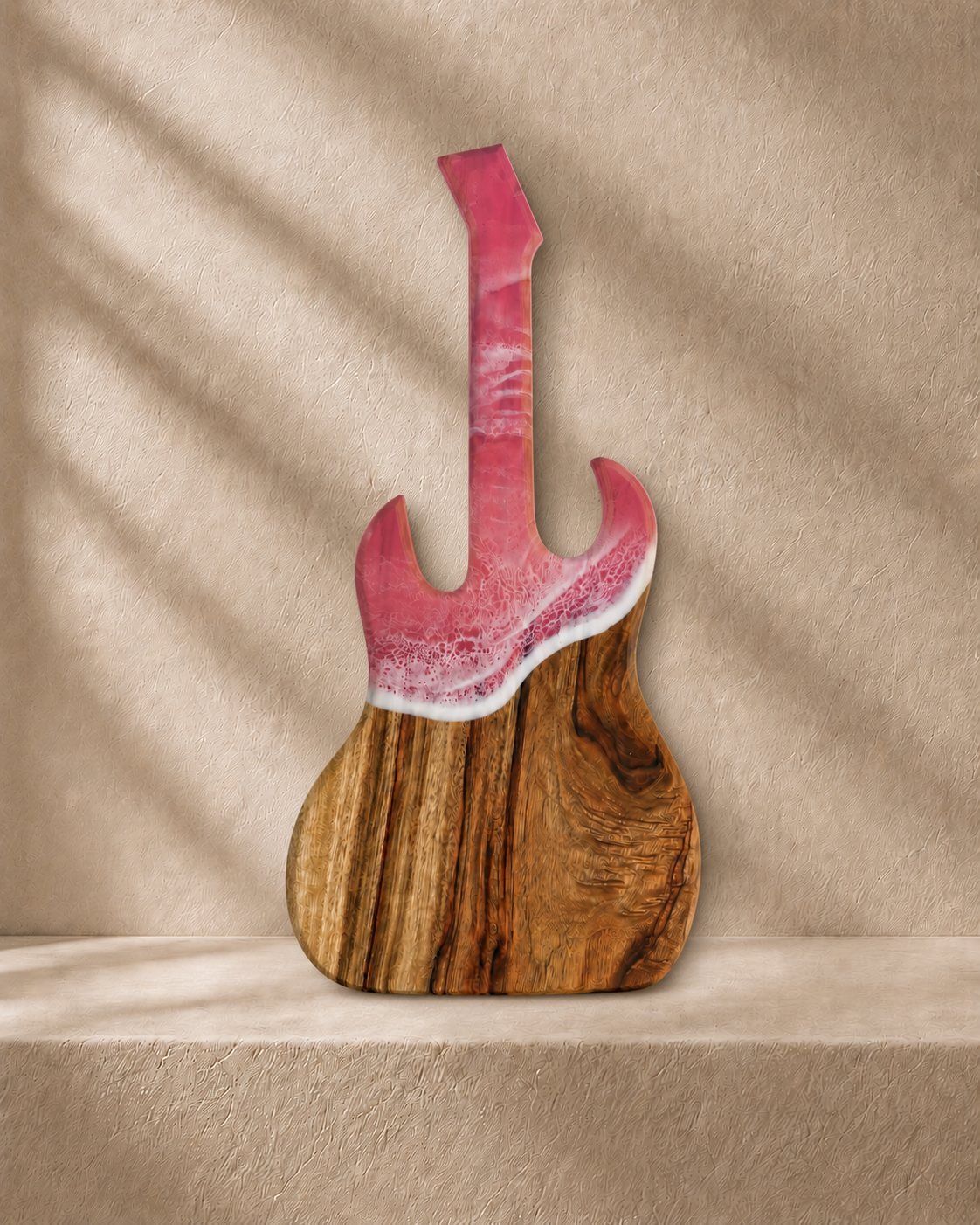 Personalised Electric Guitar Cheeseboard