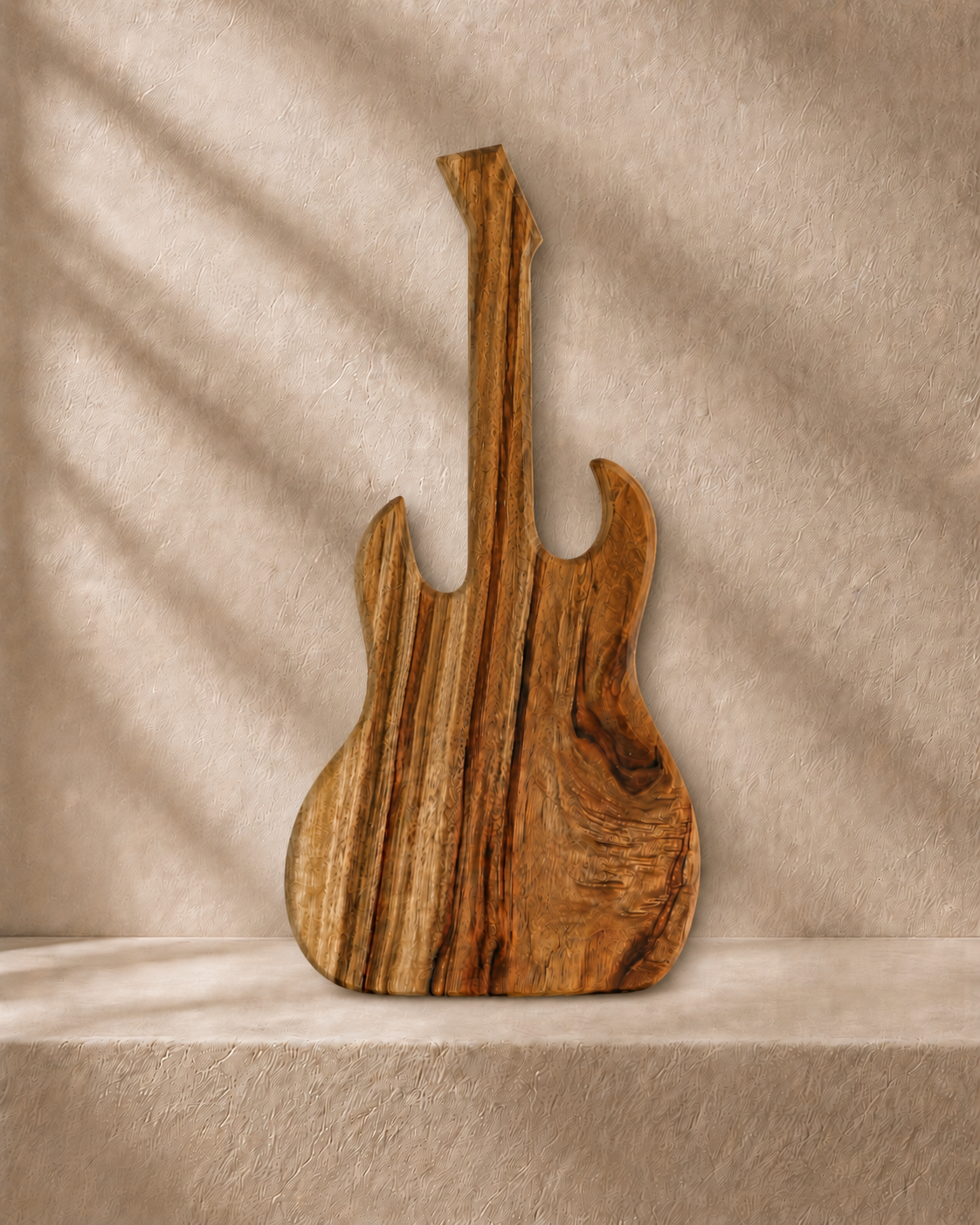 Personalised Electric Guitar Cheeseboard