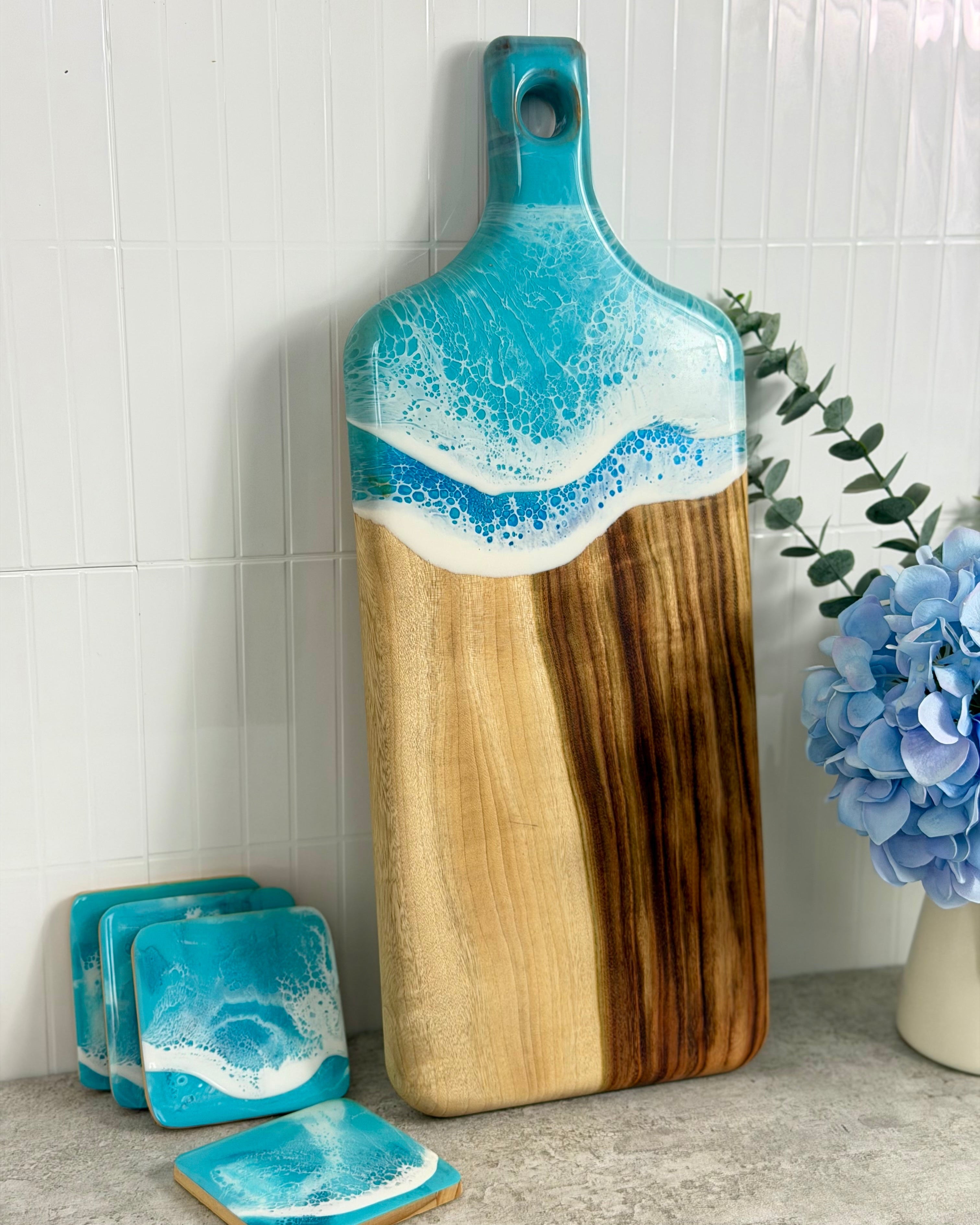 Rectangle Paddle Resin Cheeseboard