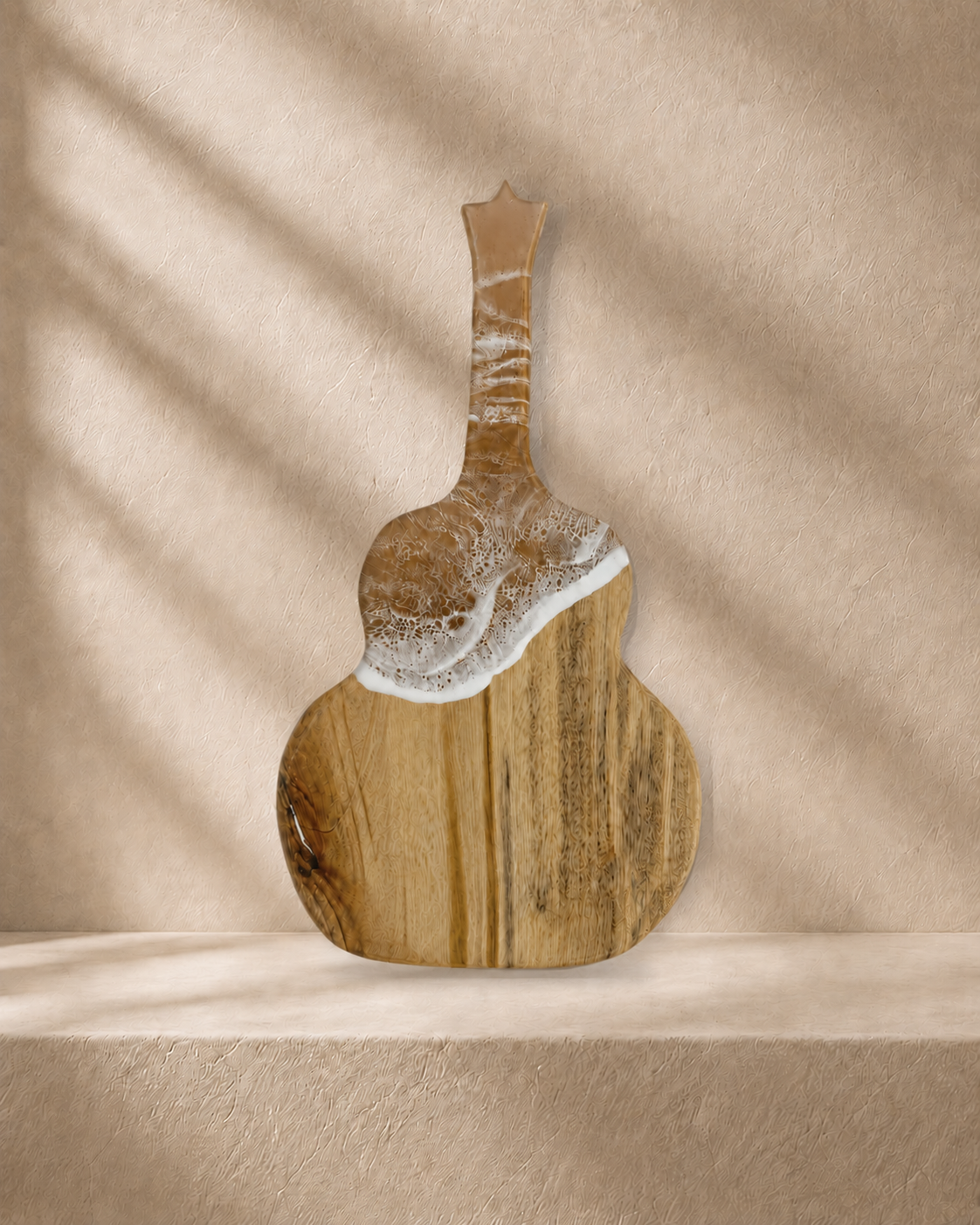 Personalised Guitar Cheeseboard