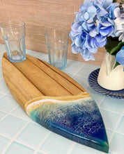 Large Surfboard Resin Cheeseboard