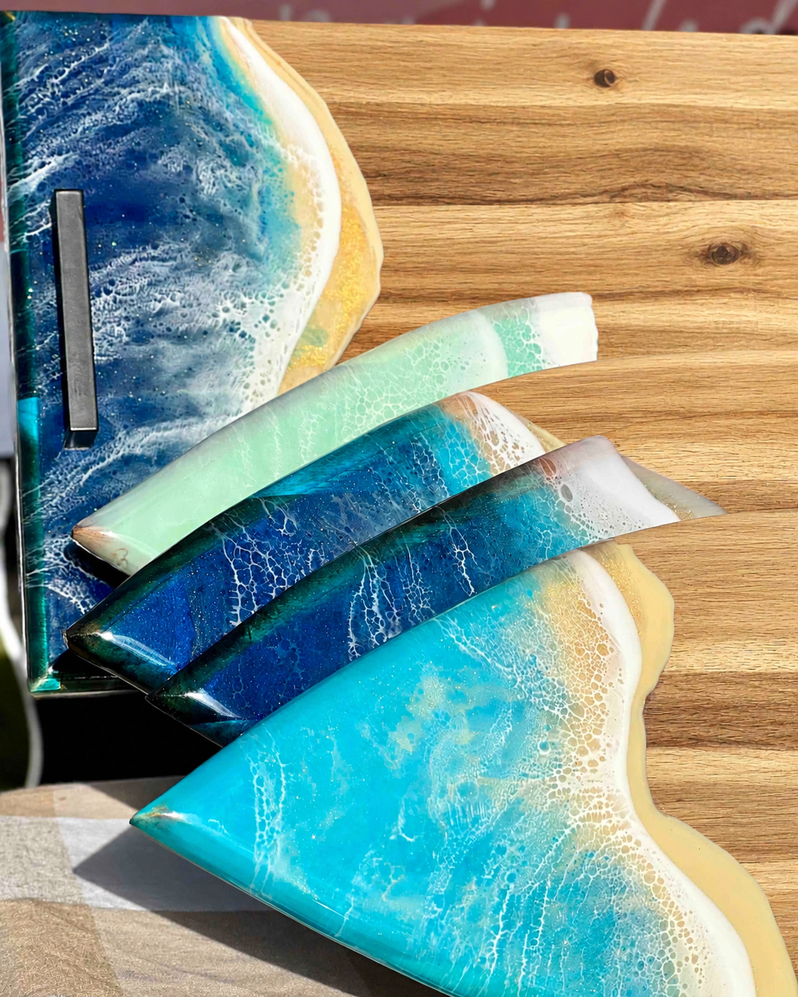 Large Surfboard Resin Cheeseboard