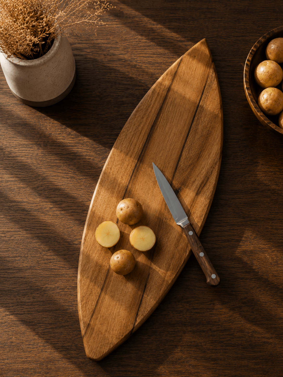 Large Surfboard Resin Cheeseboard