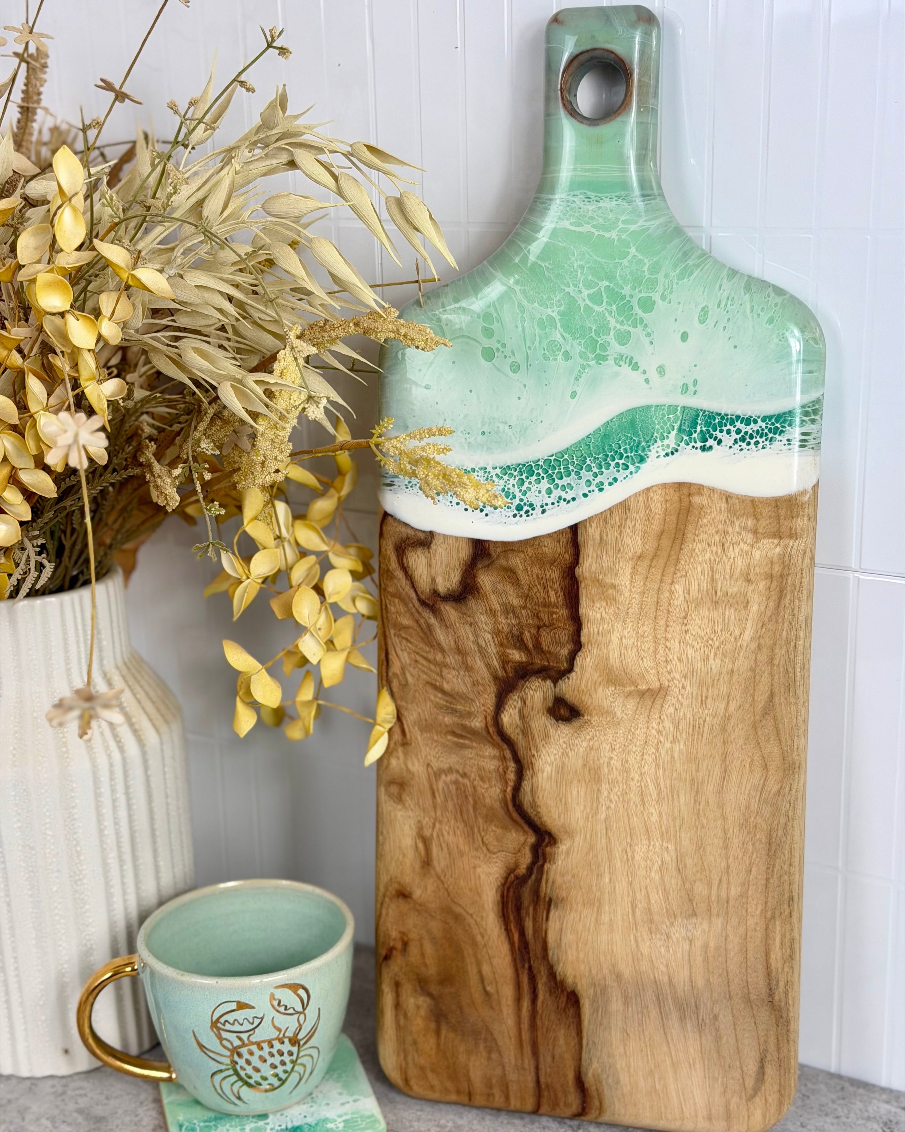 Rectangle Paddle Resin Cheeseboard