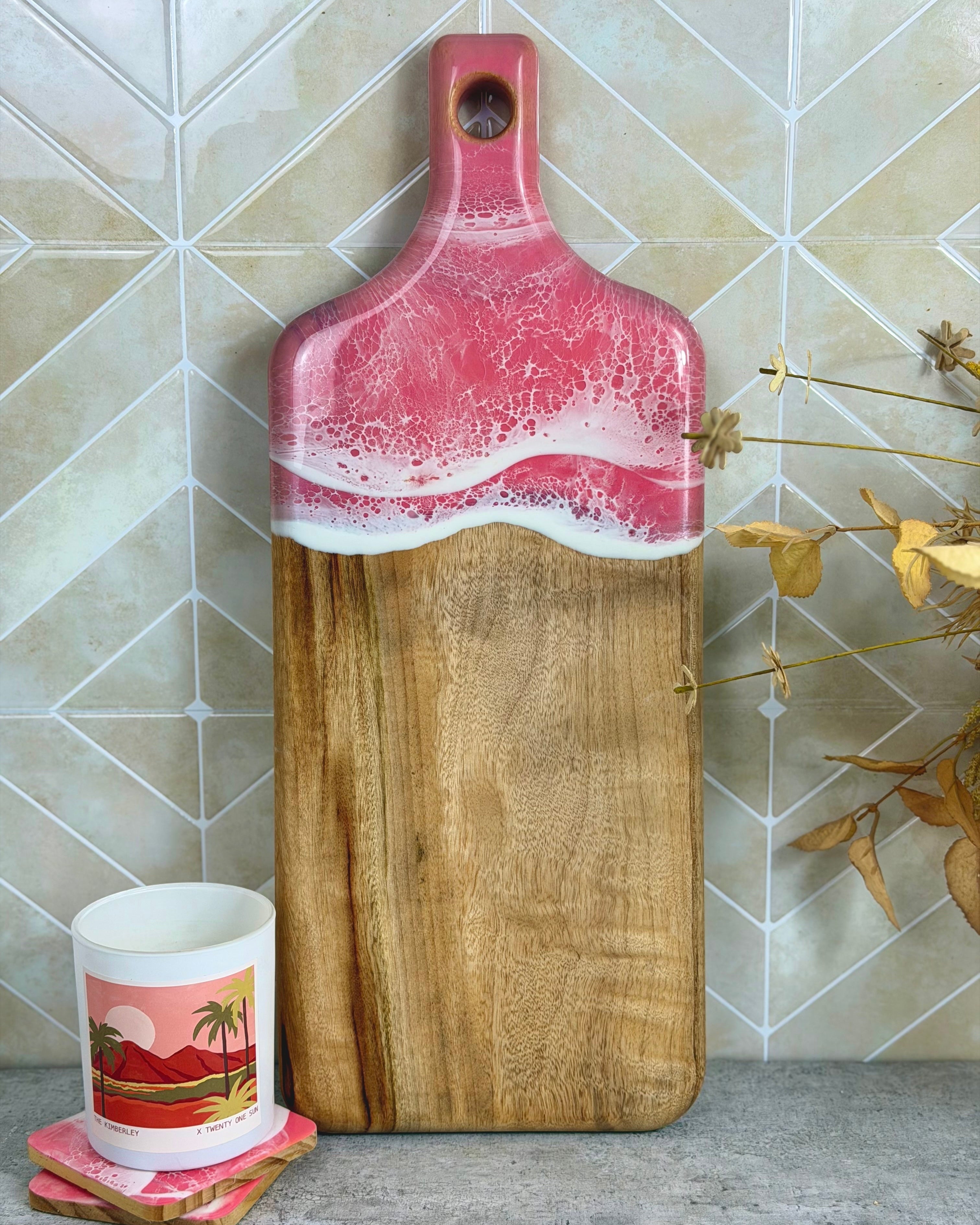 Rectangle Paddle Resin Cheeseboard
