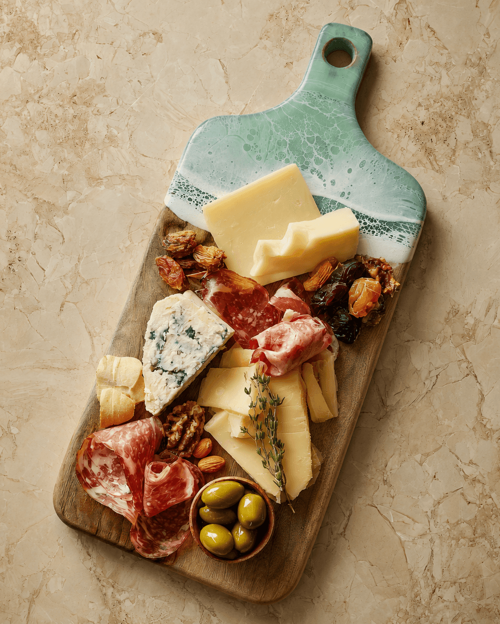 Rectangle Paddle Resin Cheeseboard