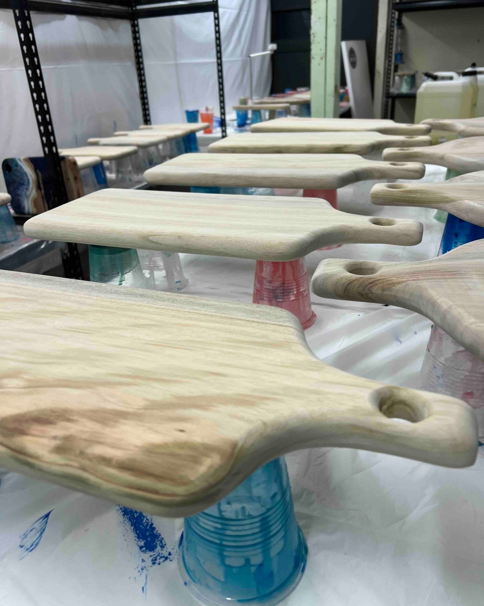 Rectangle Paddle Resin Cheeseboard
