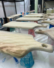 Rectangle Paddle Resin Cheeseboard
