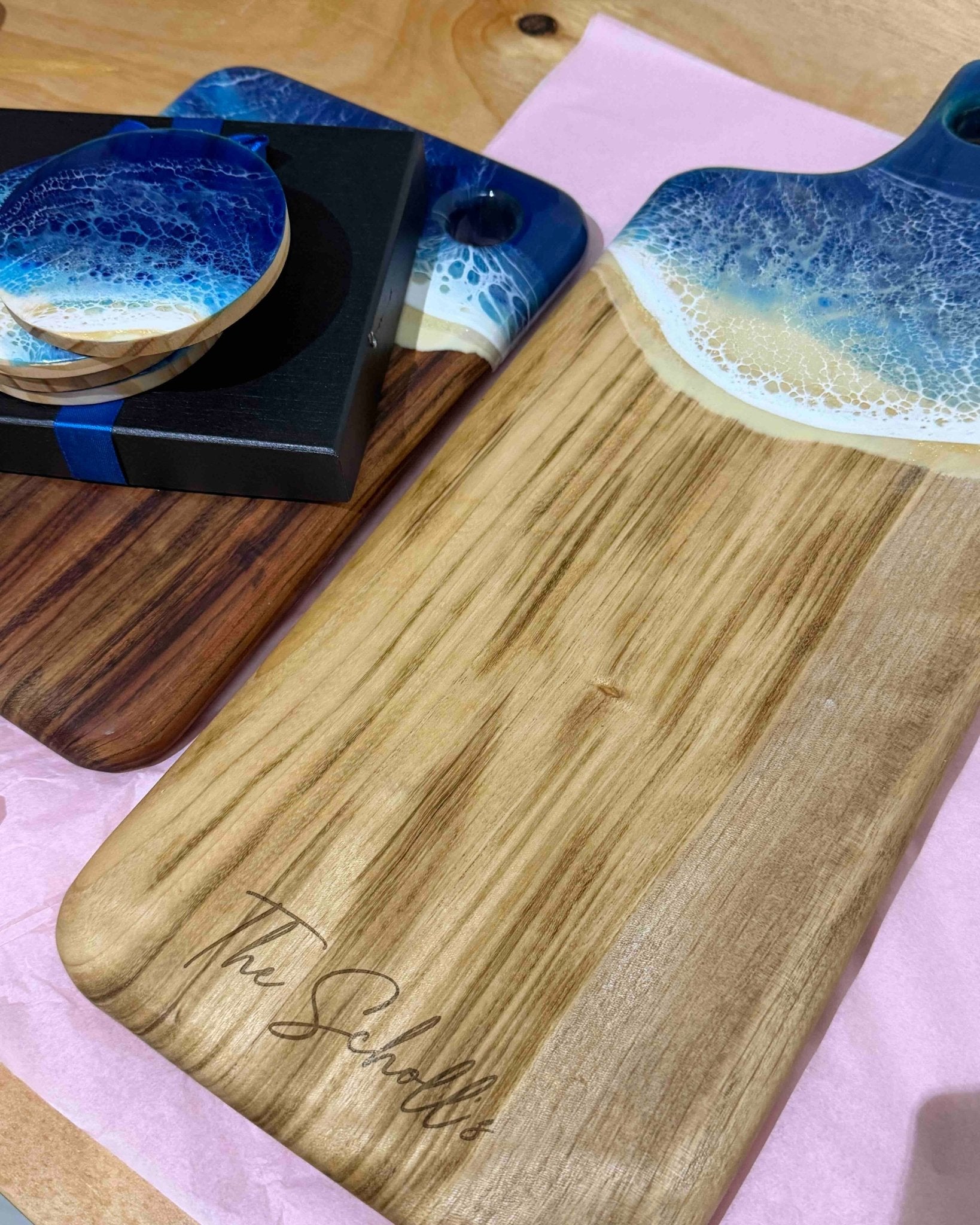 Rectangle Paddle Resin Cheeseboard