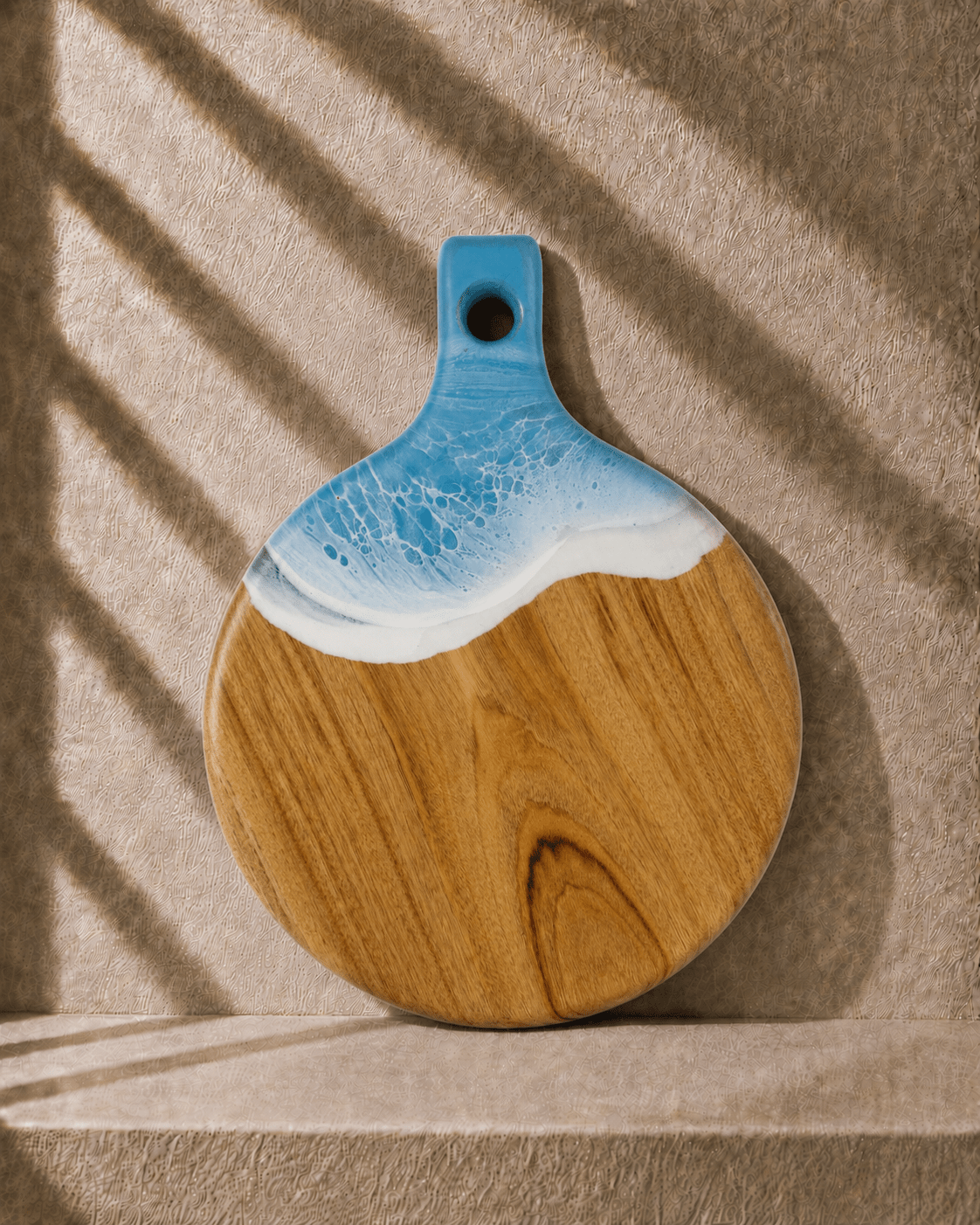 Personalised Round Paddle Cheeseboard