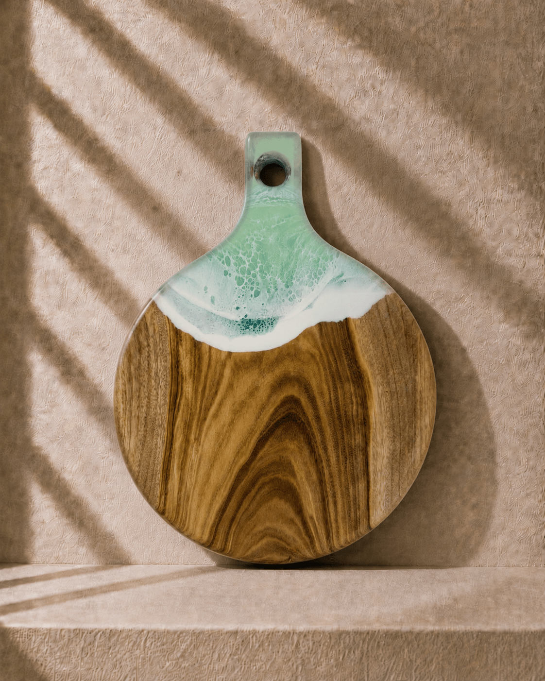 Personalised Round Paddle Cheeseboard