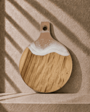 Personalised Round Paddle Cheeseboard