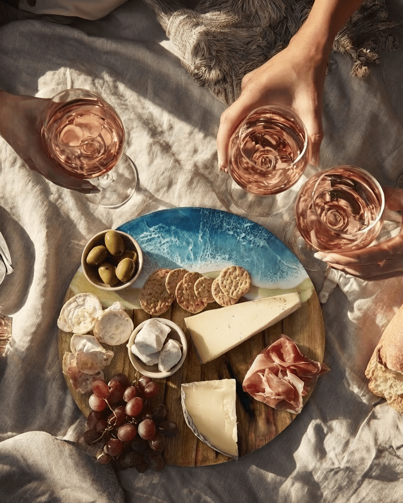 Round Resin Cheeseboard 30cm